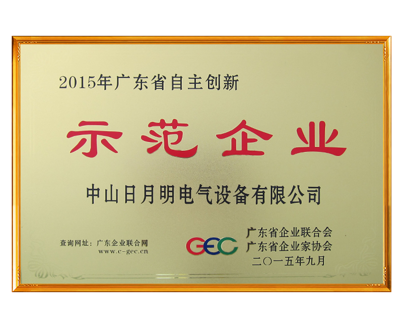 廣東省自主創新示范企業